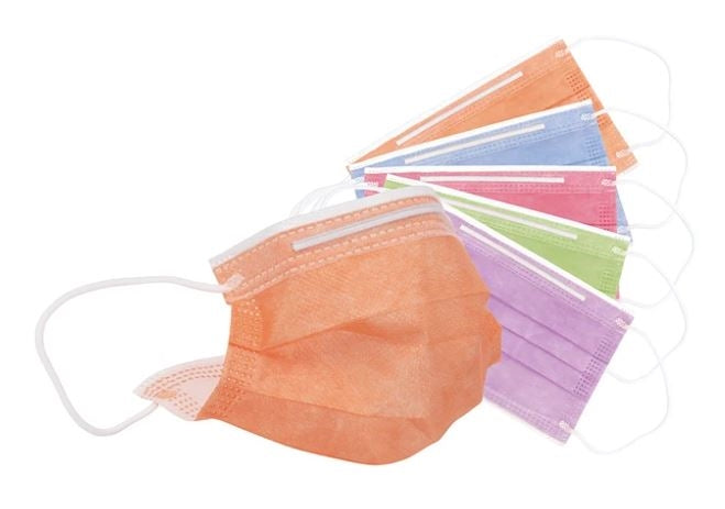 Fusion Children's Disposable Face Masks, Bag Of 20CT - 5 Bags (100 masks)